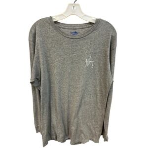 Guy Harvey Marlin Long Sleeve Graphic T-Shirt Fishing Tee Crew Neck Mens M
